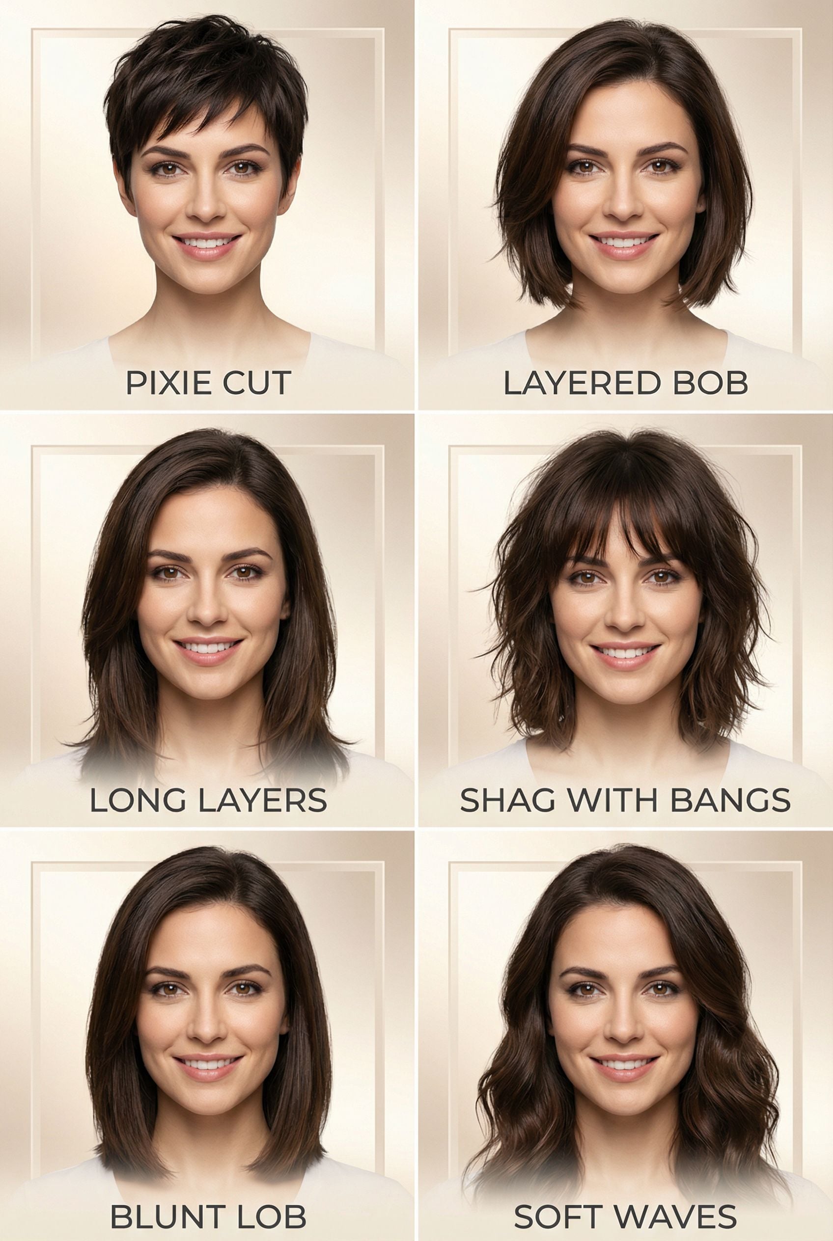 6 Trendy Cuts for the Fashion-Forward Light Brunette