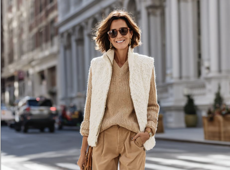 40 Slimming Vest Outfits for Women Over 40 Who Secretly Hate Looking Frumpy