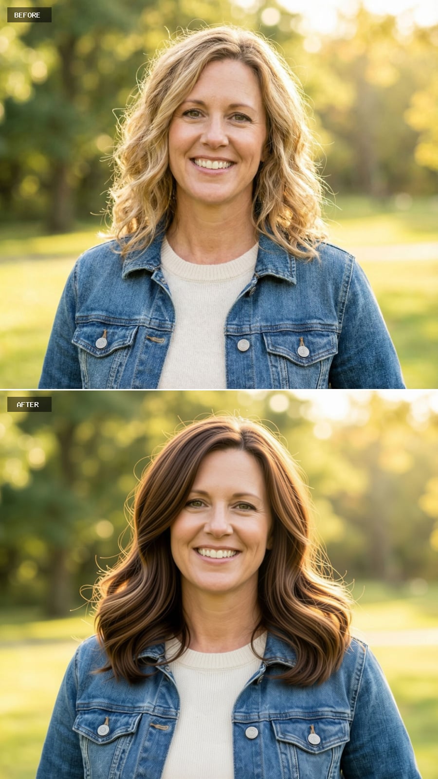 Edgy Asymmetrical Lob with Silver Balayage