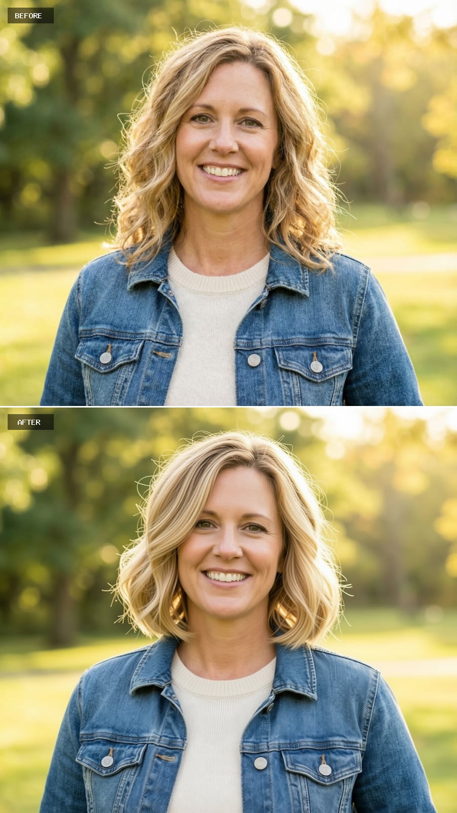 Cascading Chocolate Brown Waves with Caramel Ribbons