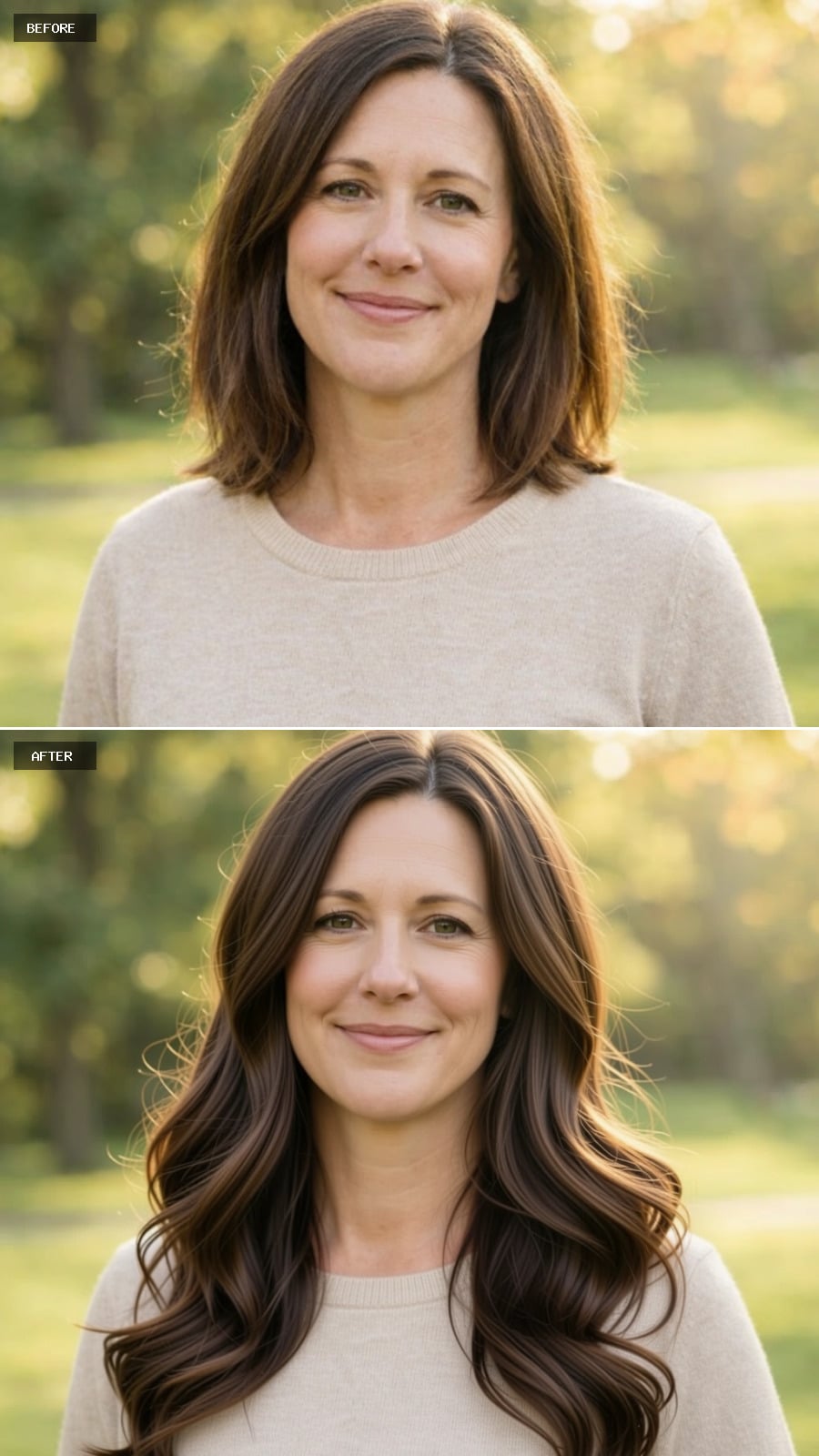 Effortless Beach Waves with Sun-Kissed Highlights