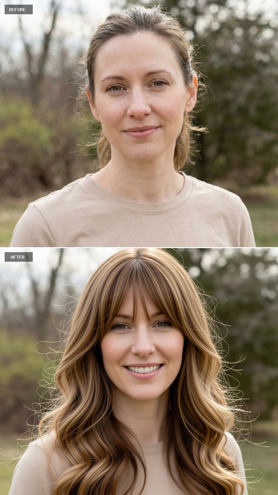 Sophisticated Silver Bob with Soft Waves