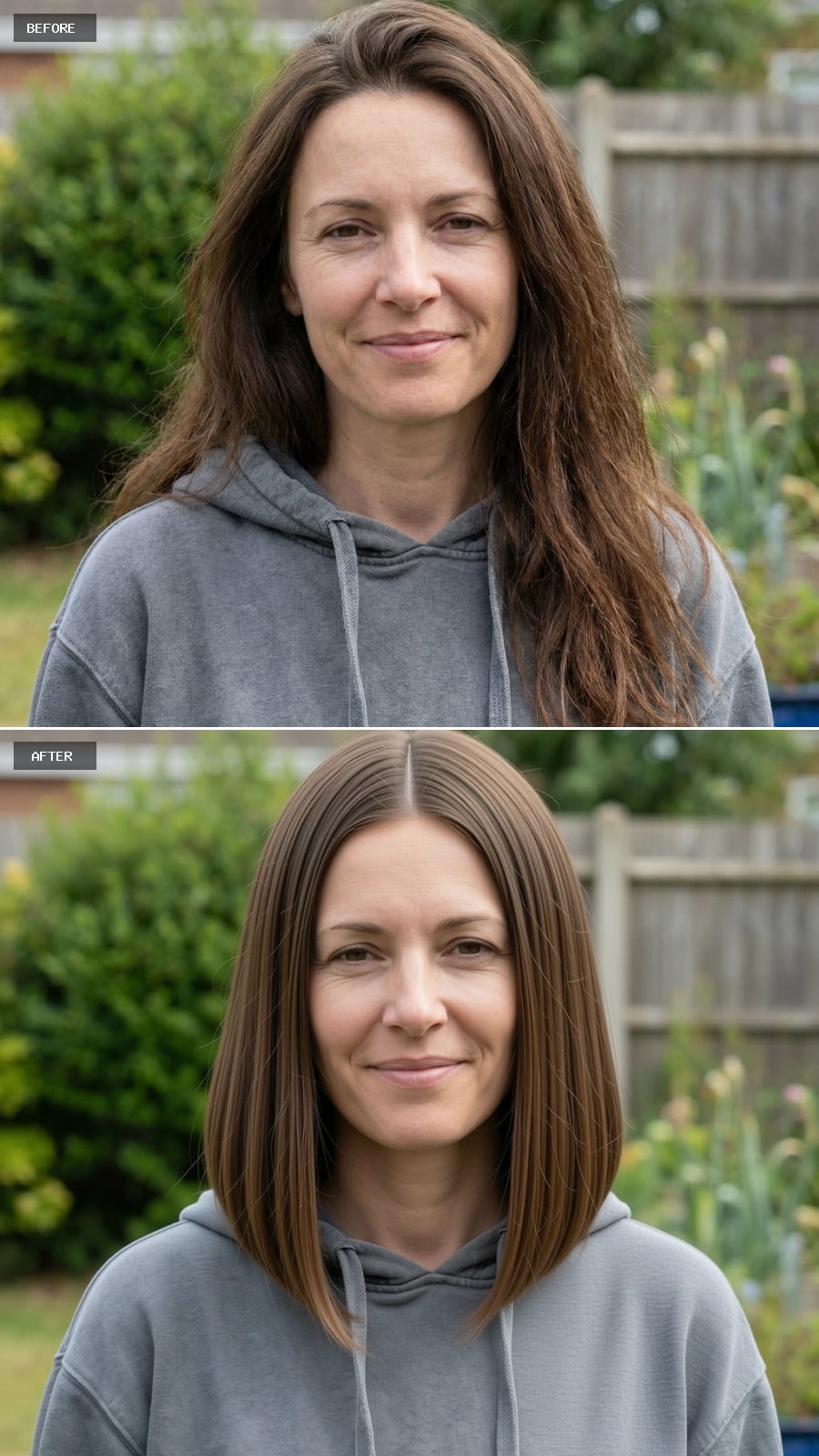 Elegant Ash Blonde Lob with Soft Curls