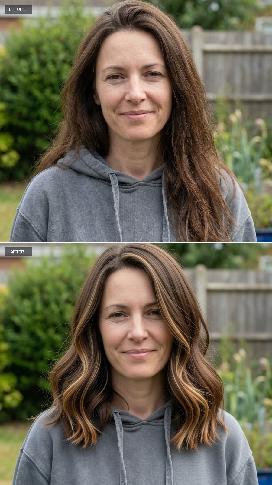 Vibrant Copper Red Pixie with Side-Swept Bangs