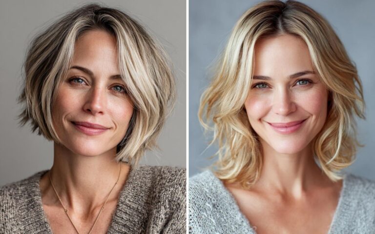 50 Genius Textured Lob Hairstyles for Women 40+ Poised to Define 2026