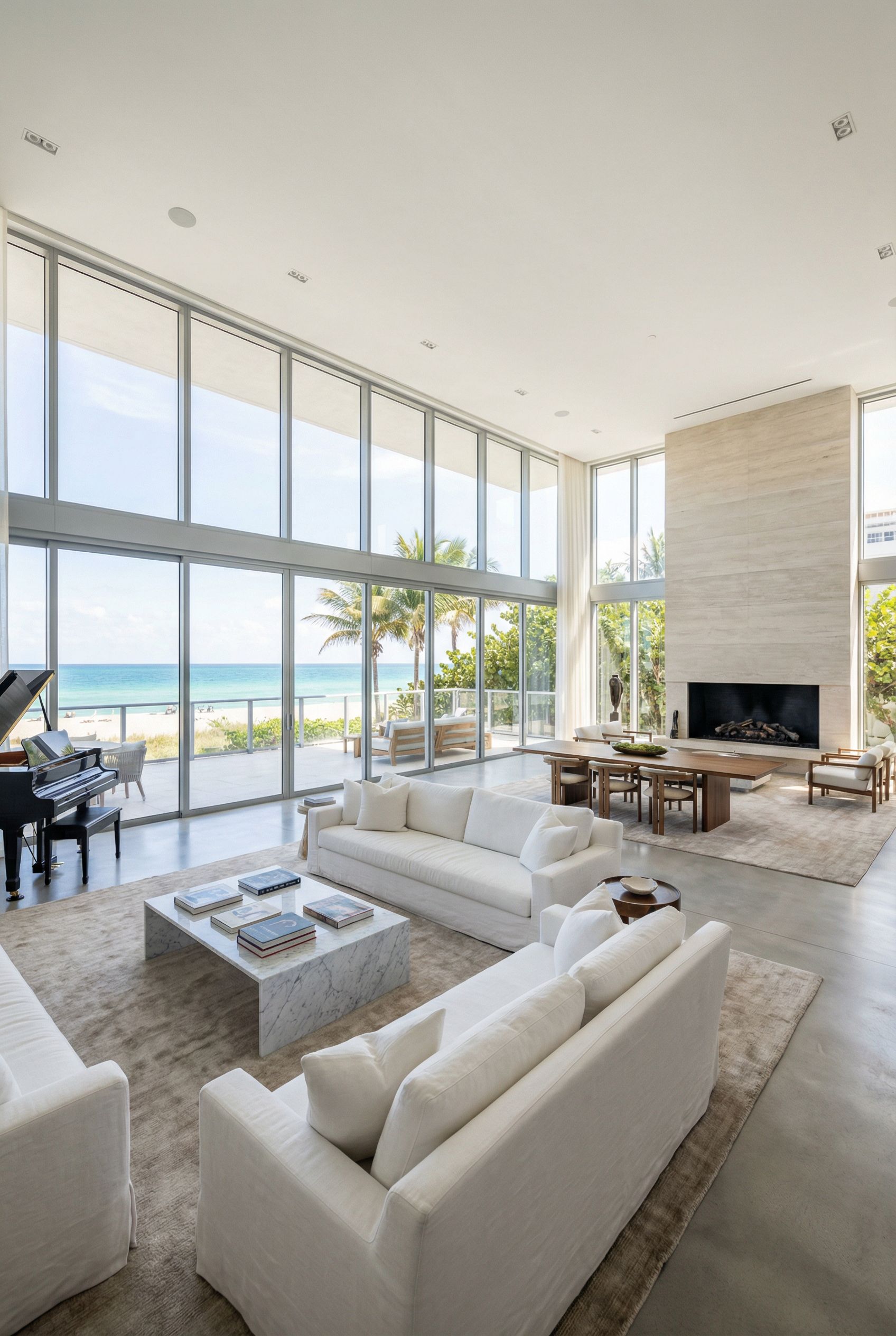 Miami Oceanfront Luxury Great Room