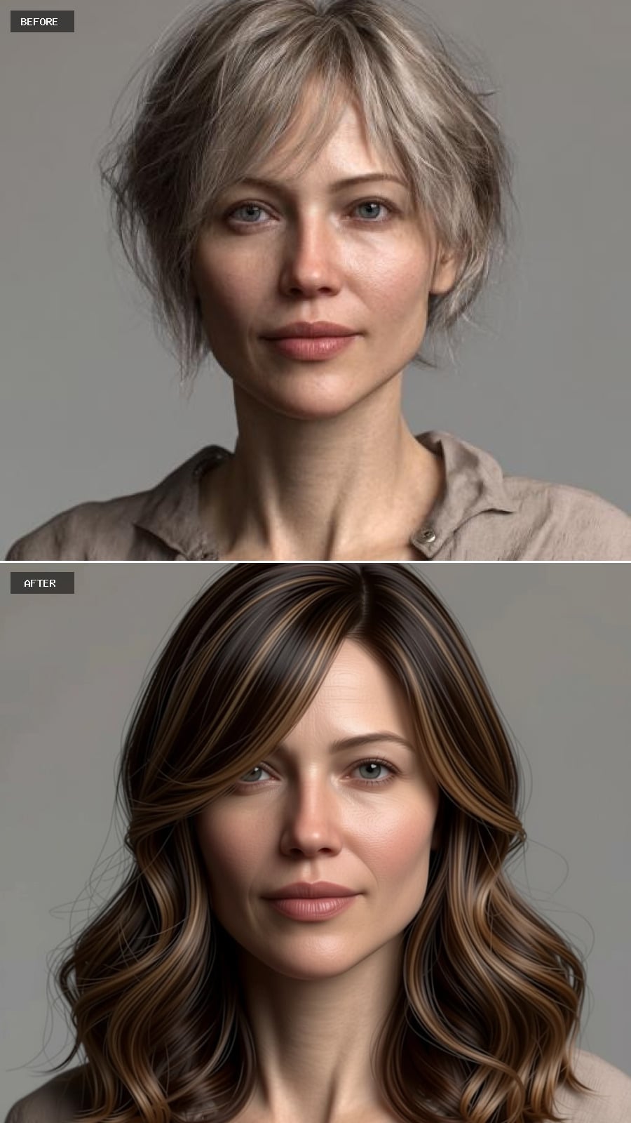 How It Flatters an Oval Face with Warm Undertones