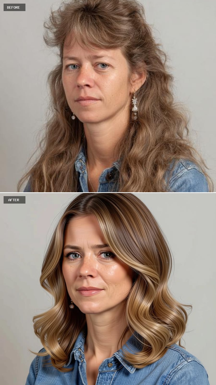 Diamond Face Shape Glows with Golden Highlights