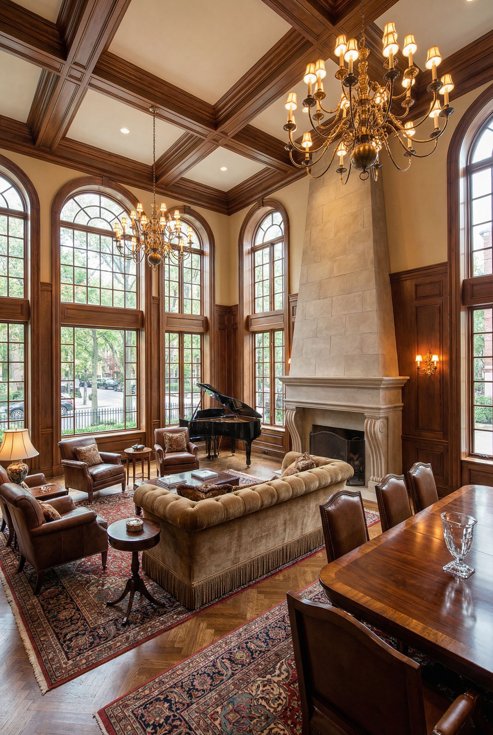 Park Avenue Traditional Luxury Great Room