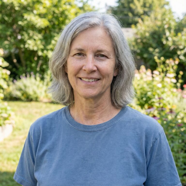 35 Before & After Slimming Hairstyle Transformations for Plain Looking Grey-Haired 56 YO Woman