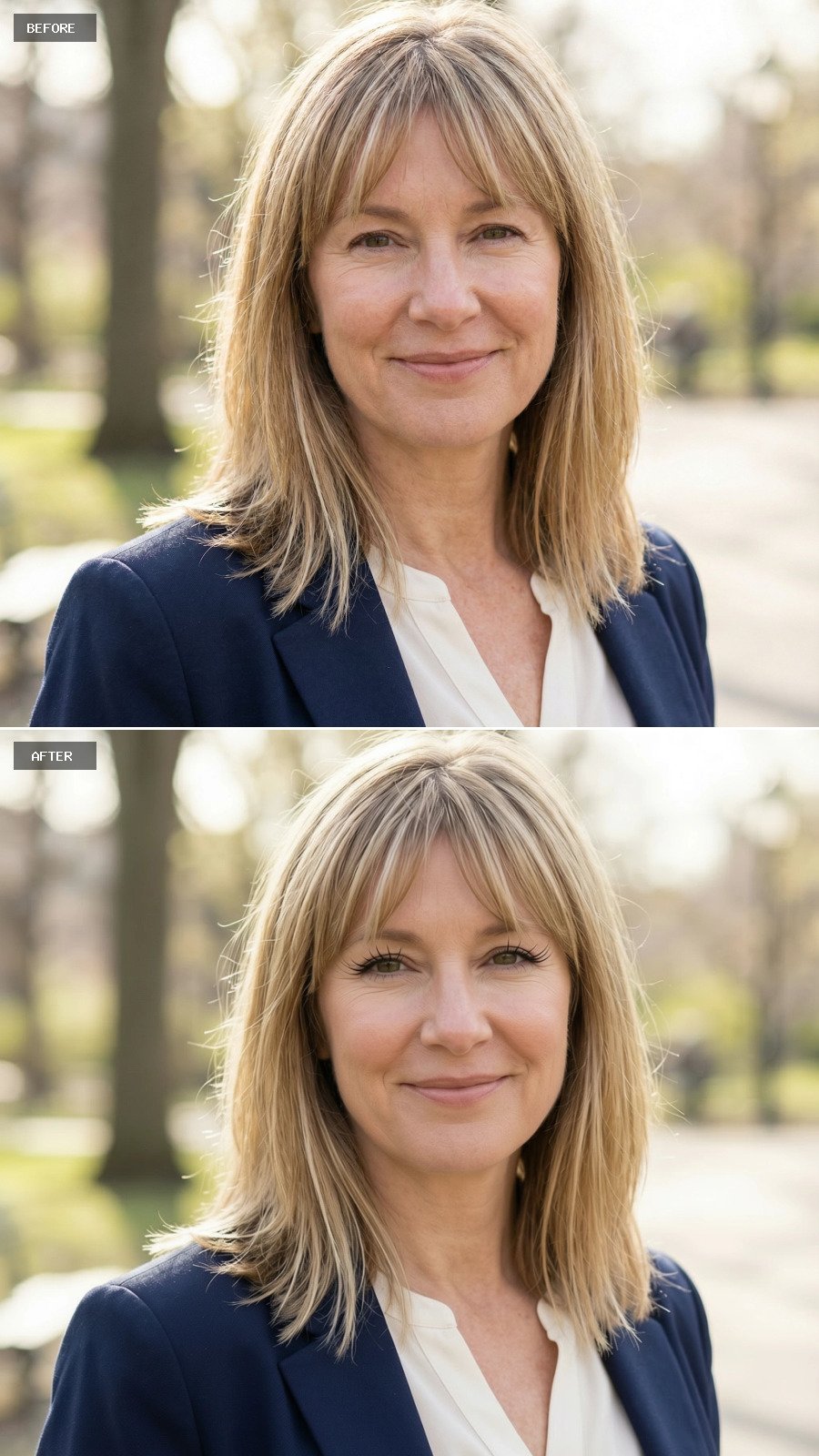 Fox Eye Lift - Almond Shape