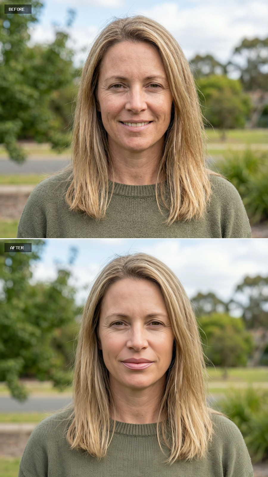 Moderate Lip Filler - Balanced Volume