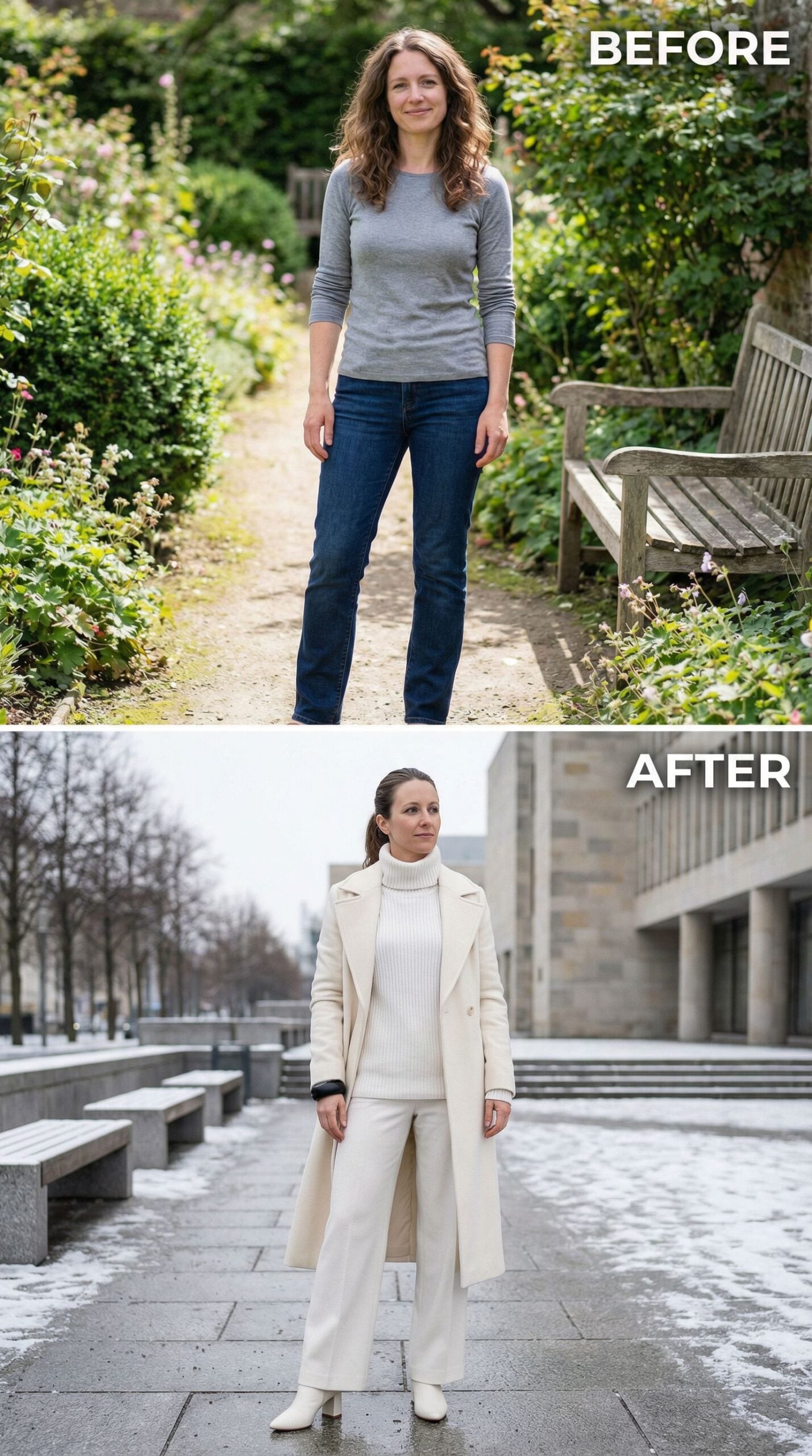 From Garden Casual to Monochrome Winter Authority