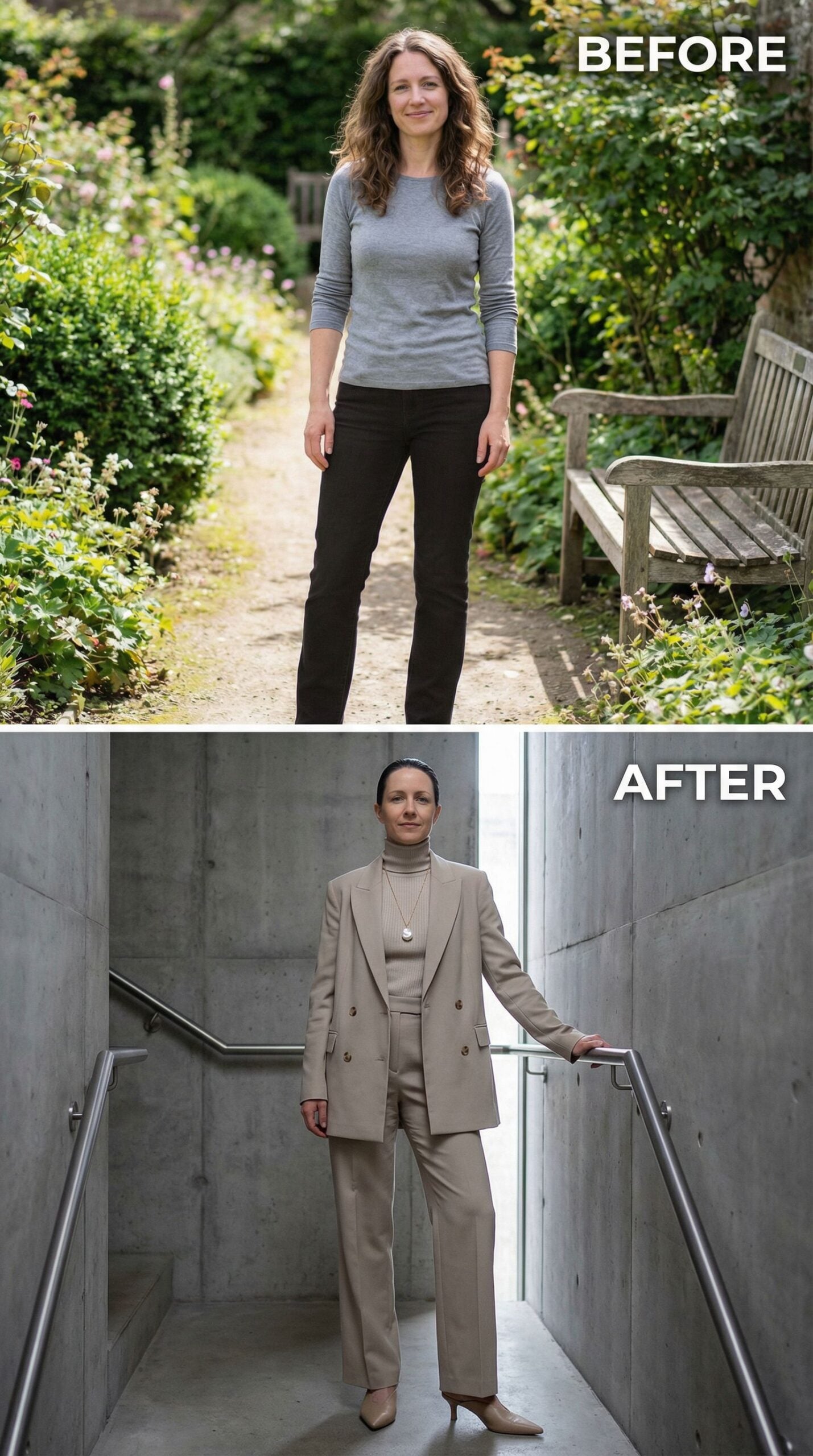 Monochrome Tailoring in Taupe That Commands the Room