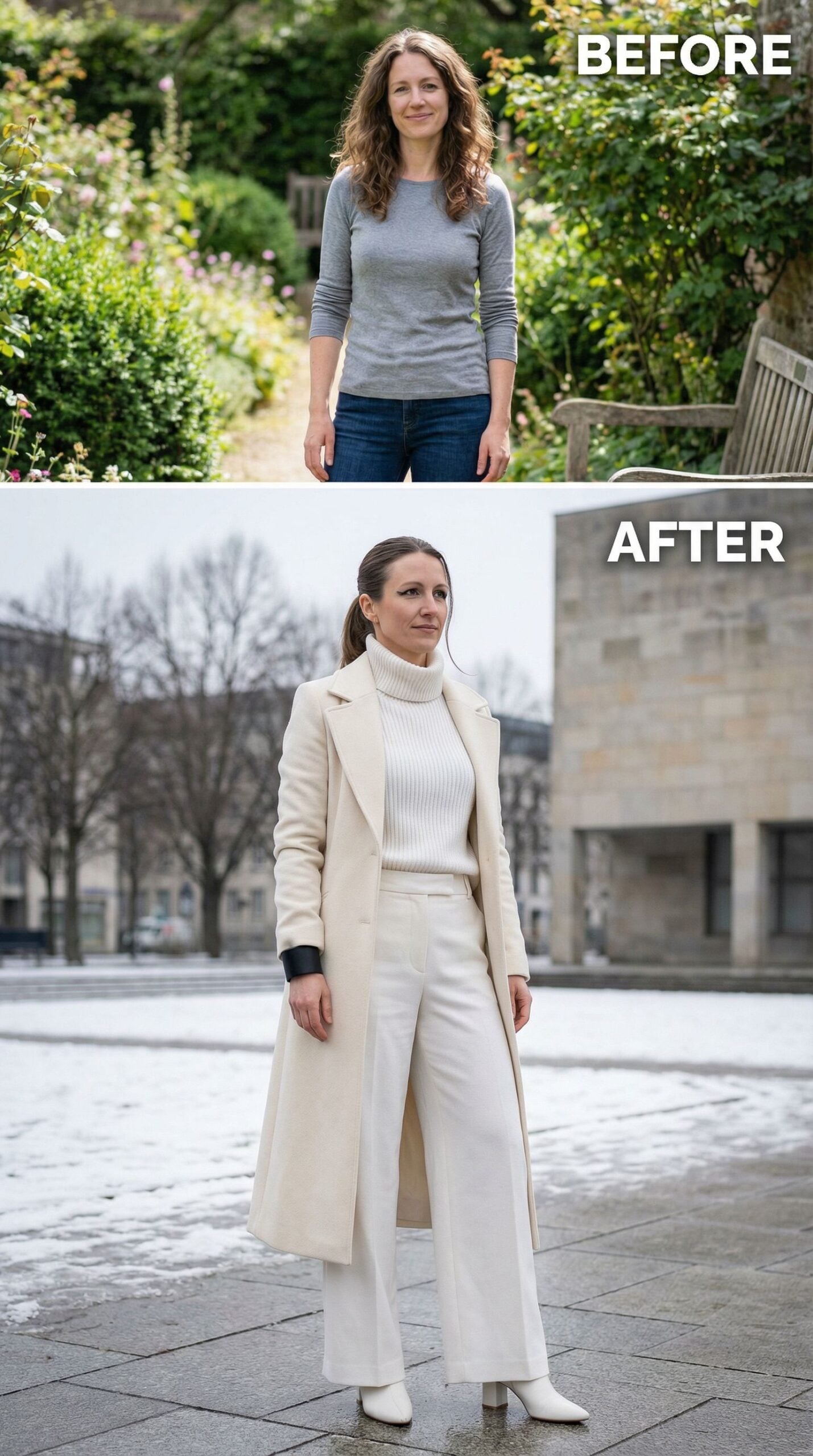 Neutral Territory: How a Long Coat and Monochrome Palette Command Respect