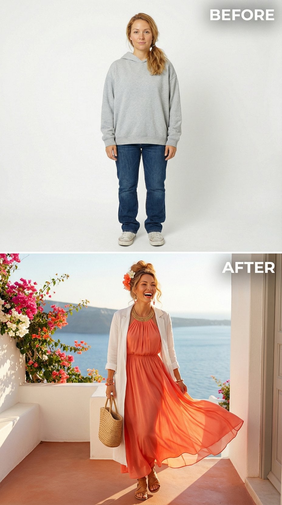 Oversized Fleece Fades as Coral Maxi and White Blazer Take Over