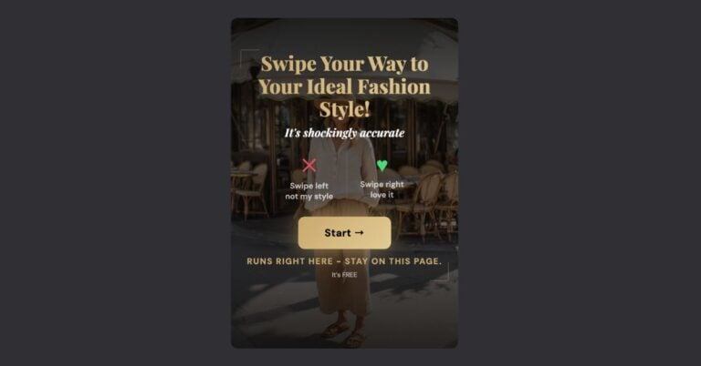 Fashion Style Quiz