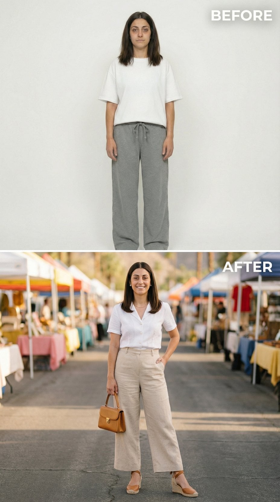 Tailored Linen Trousers and a Polo Break Every Casual Friday Rule