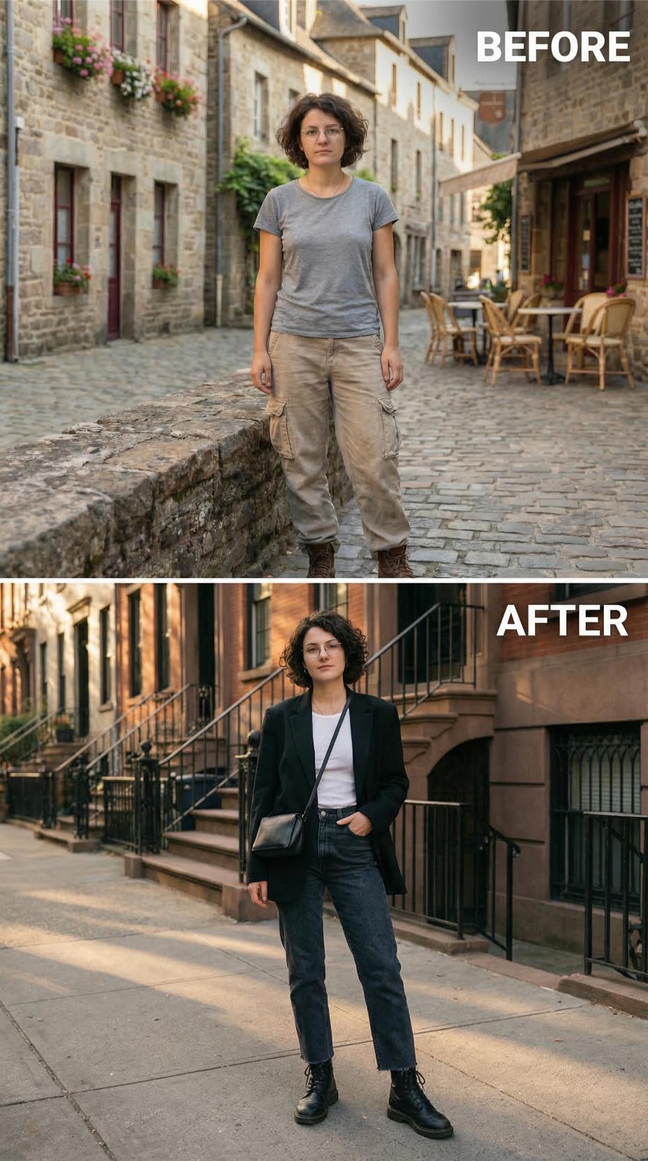 Cargo Pants to Structured Blazer Evolution