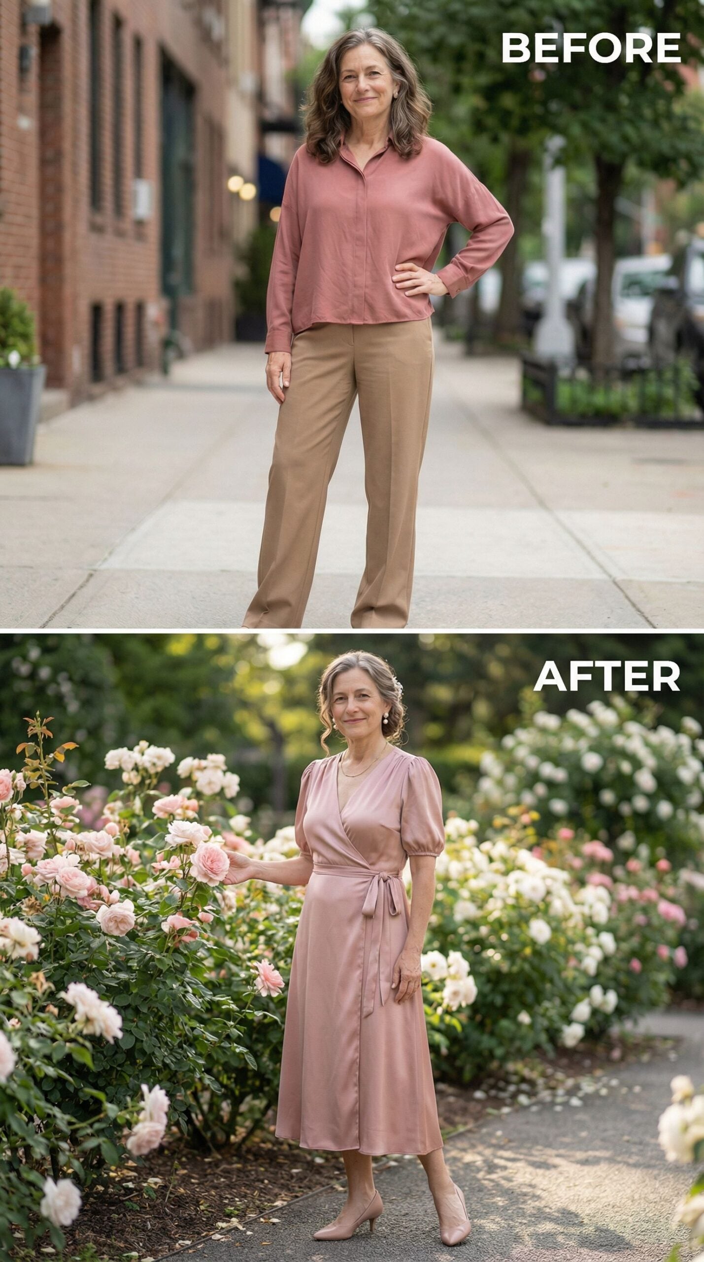 From City Sidewalk to Rose Garden: Regencycore Done Right at 40+