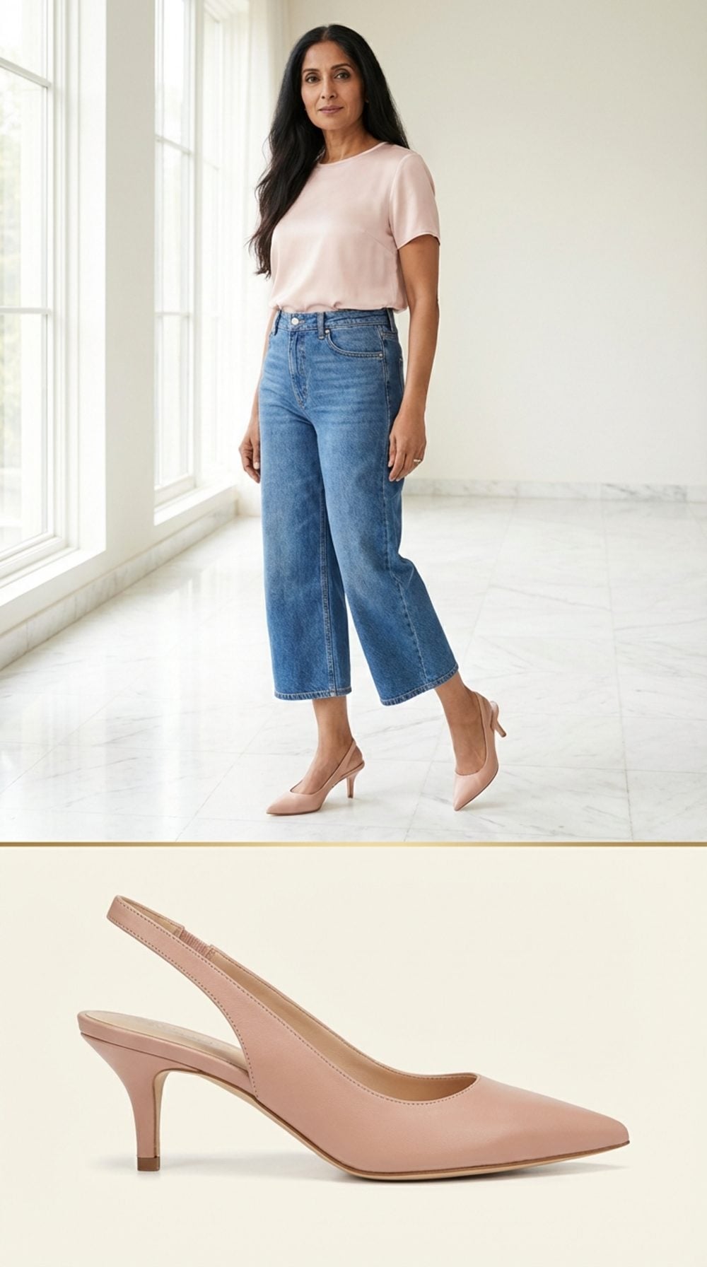 Kitten Heel Slingback