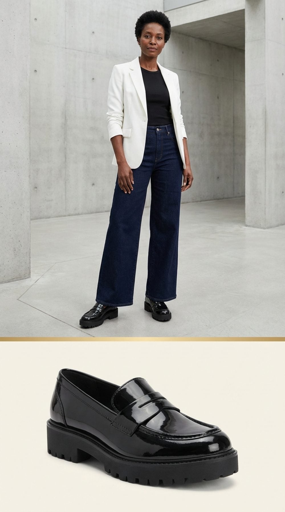 Loafer With a Platform Sole