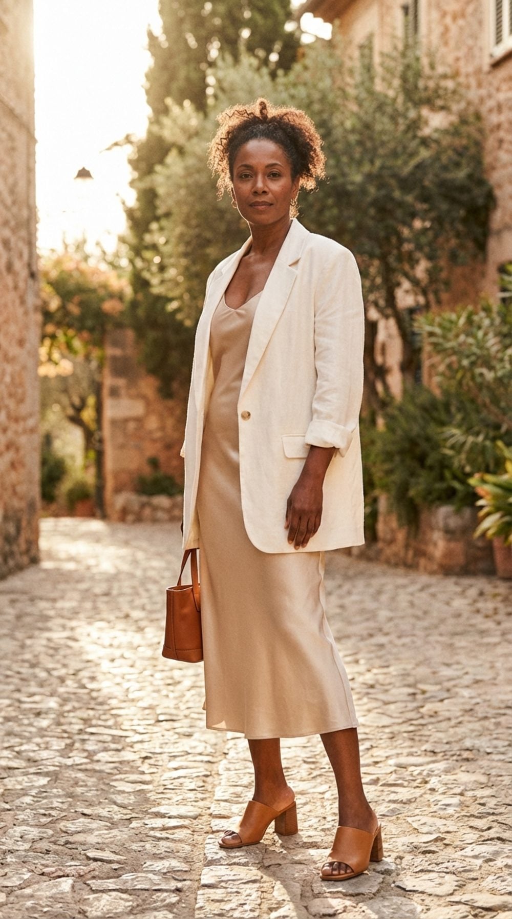 The Oversized Blazer: Structure Meets the Slip's Softness