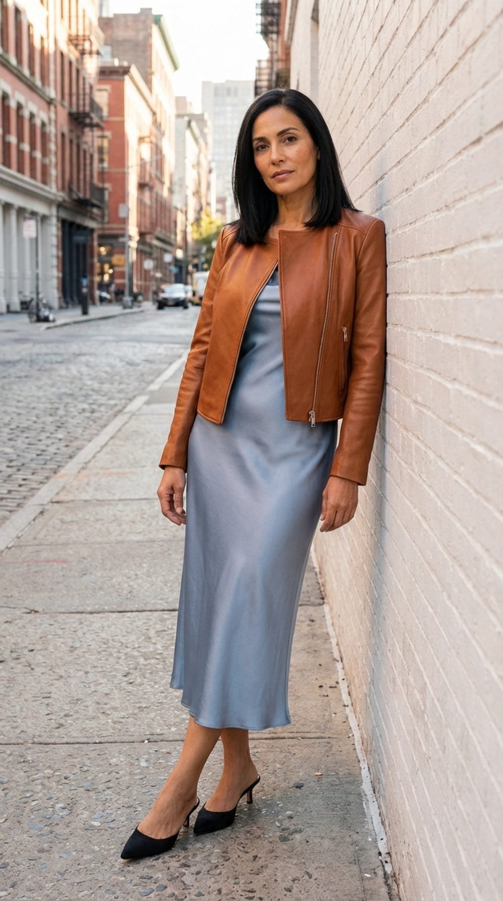 The Cropped Leather Jacket