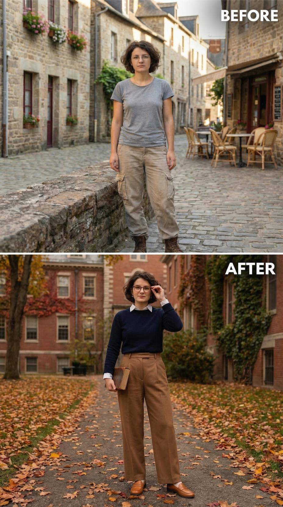 Cargo Pockets and Stone Streets Exit for Navy Sweater and Academic Lines