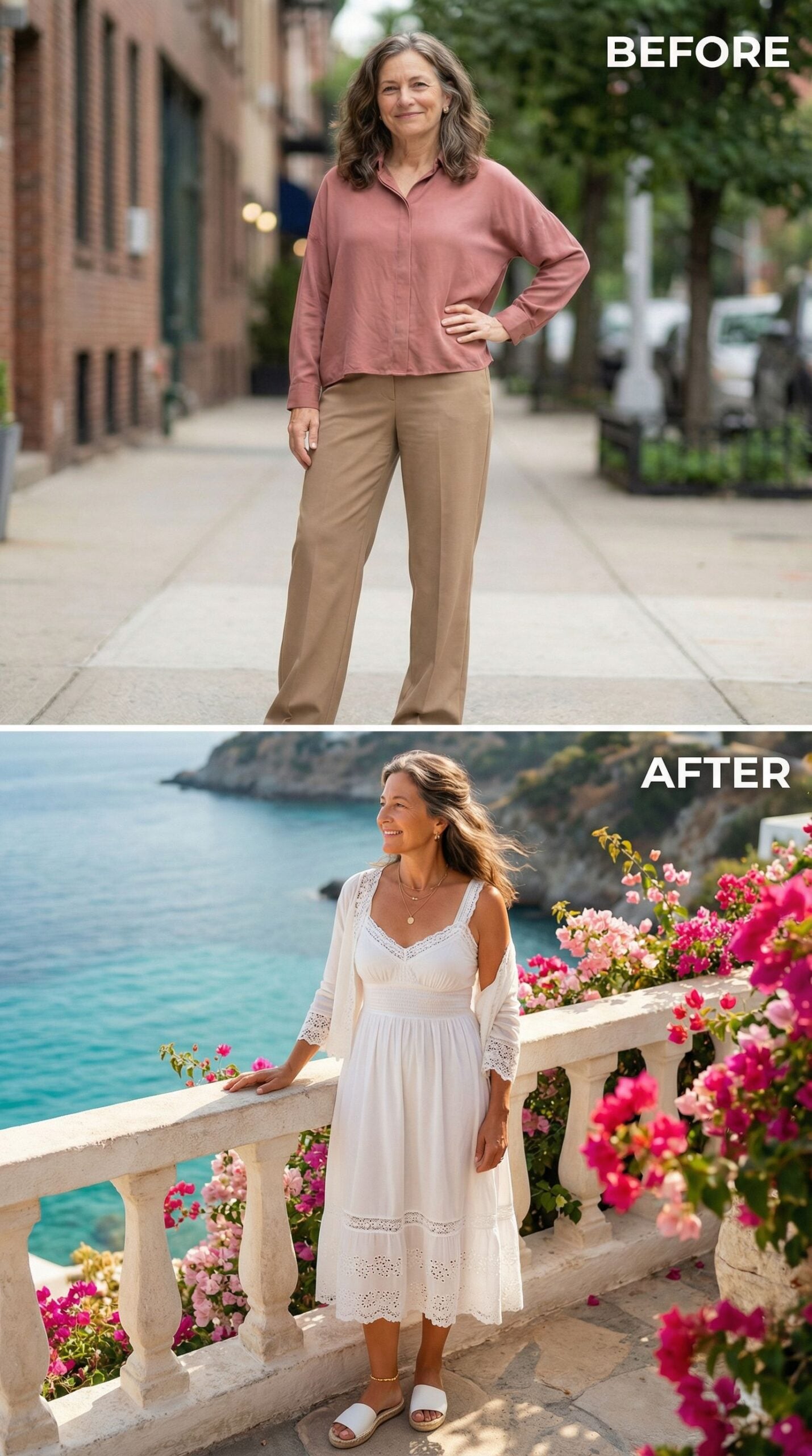 From City Sidewalk to Coastal Balcony, She Found Her Regency Era