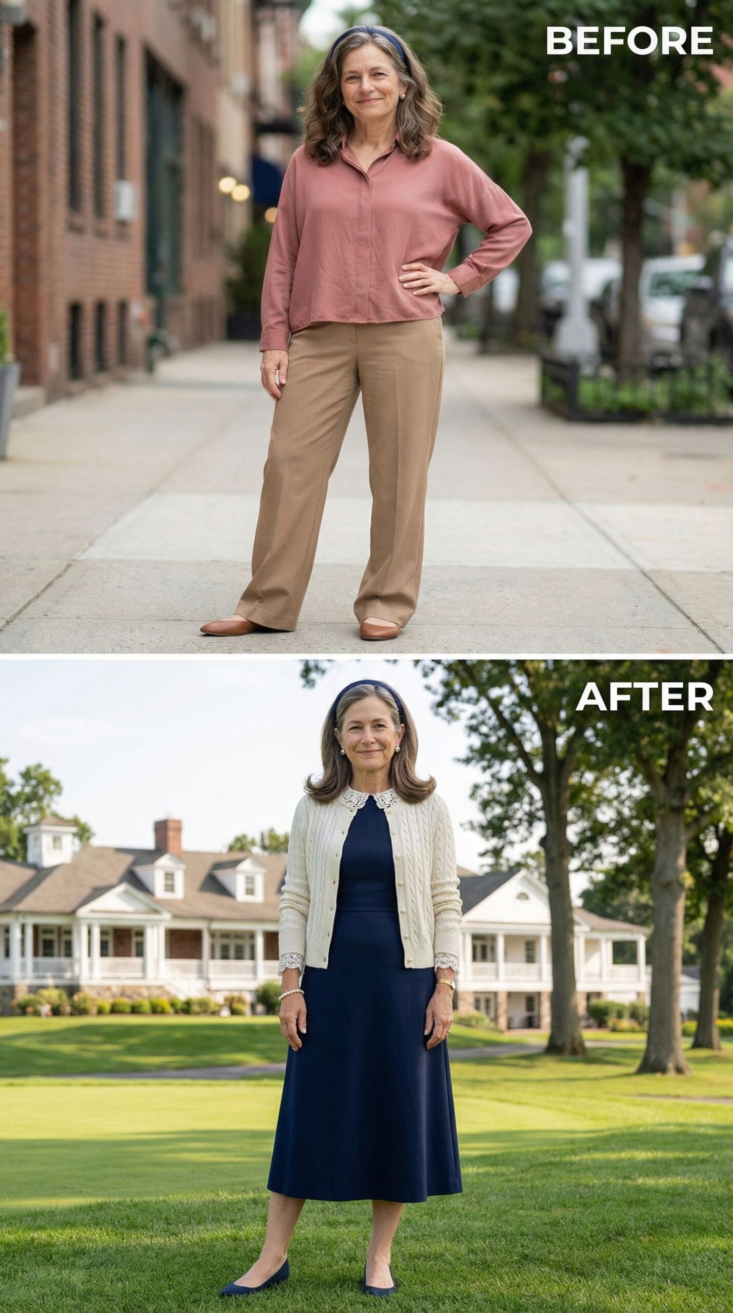 From City Sidewalk to Country Club: One Woman's Regencycore Moment