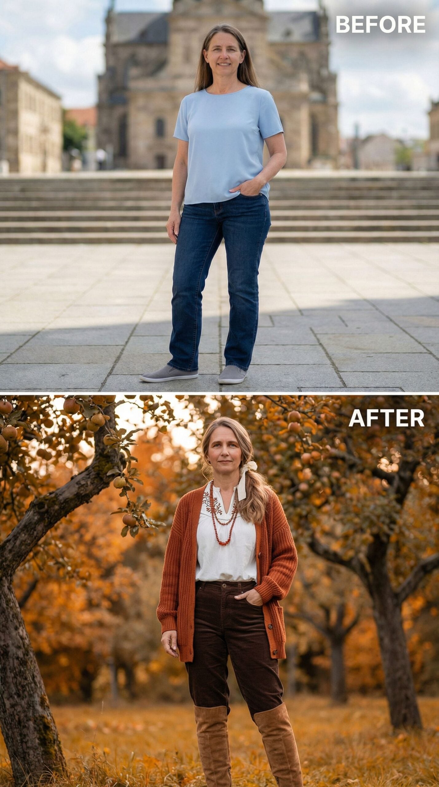 From Urban Simplicity to Autumn Orchard Romance