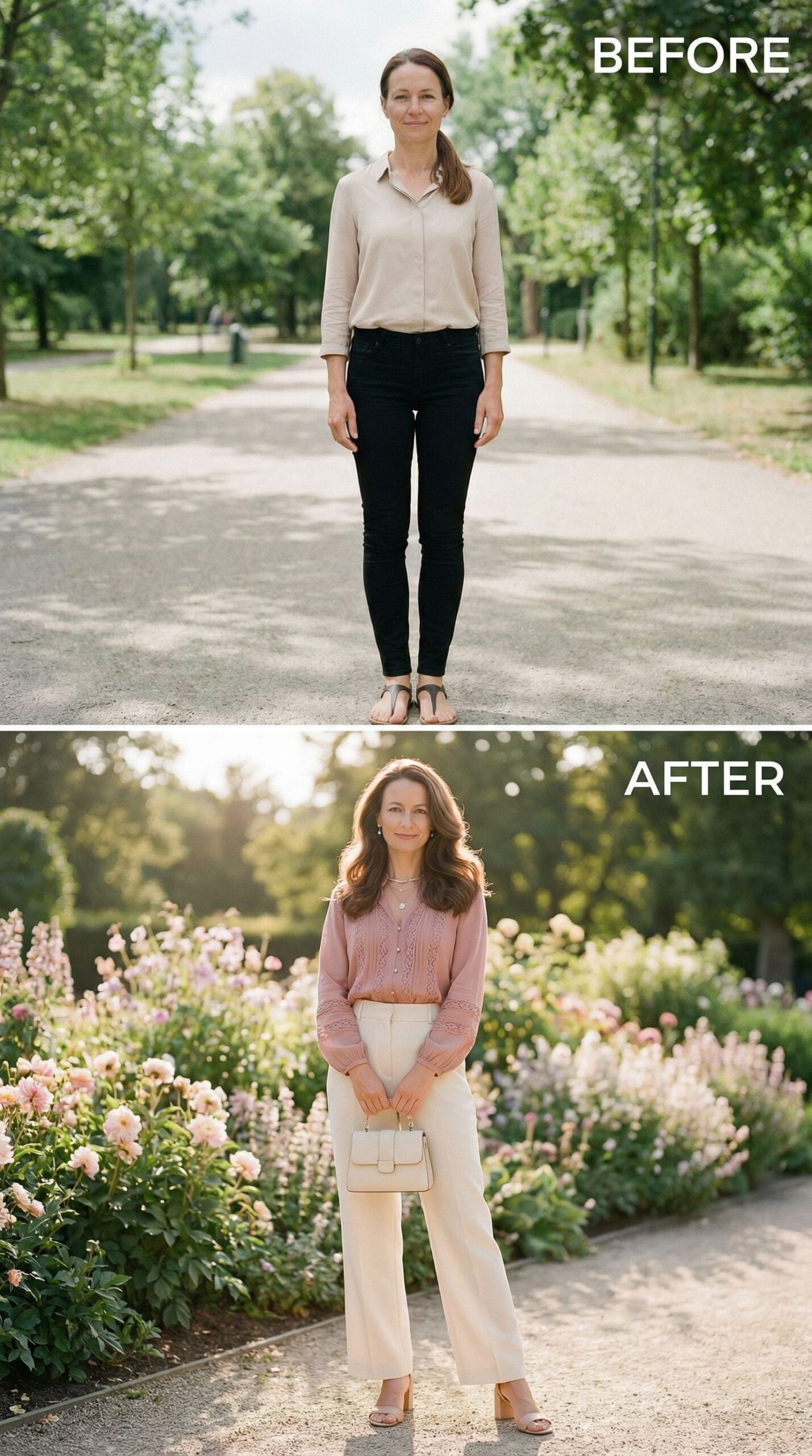 From Park Path to Garden Portrait: Soft Power Dressing Done Right