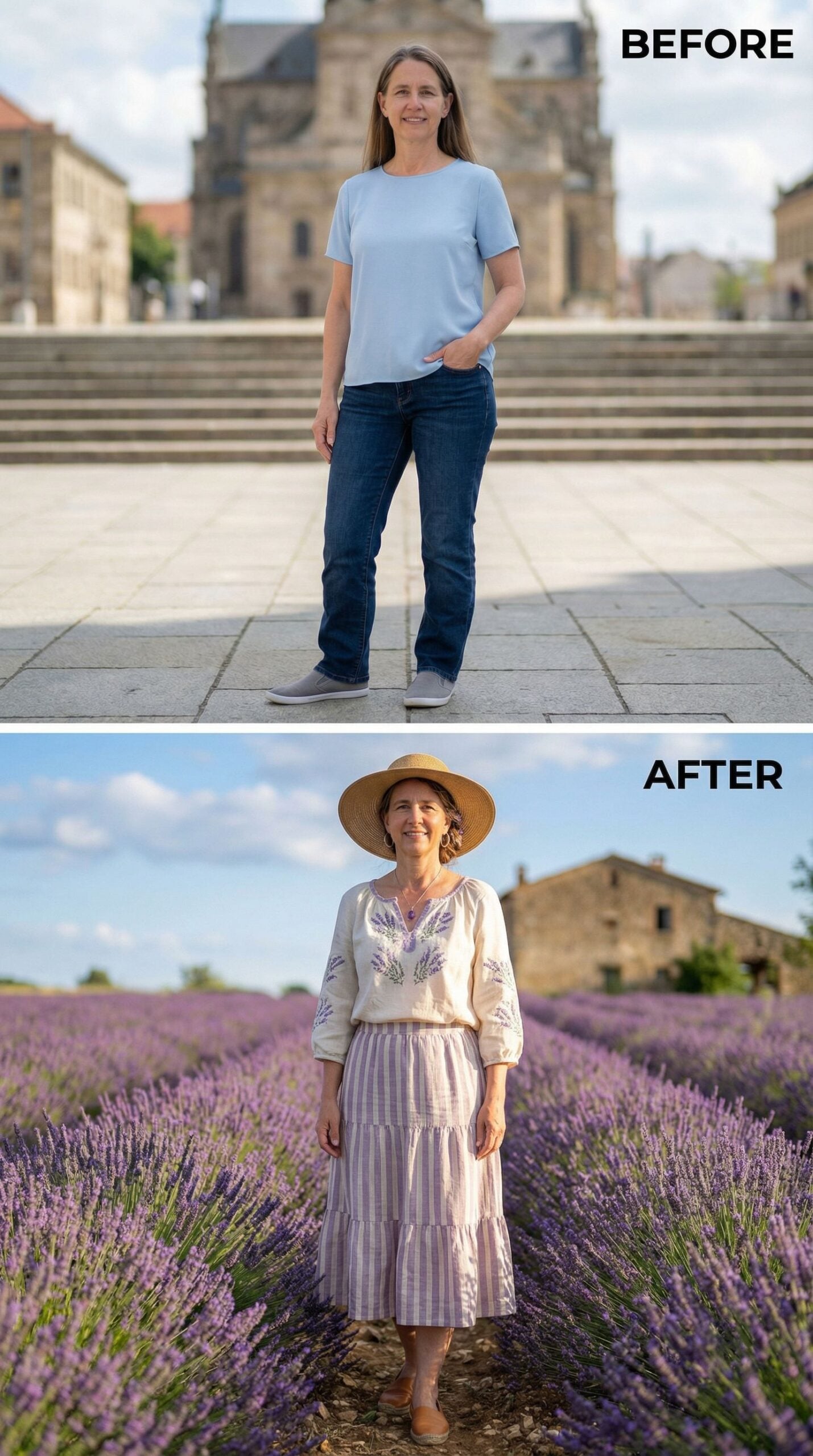 Lavender Fields and Flowing Stripes Replace Urban Basics