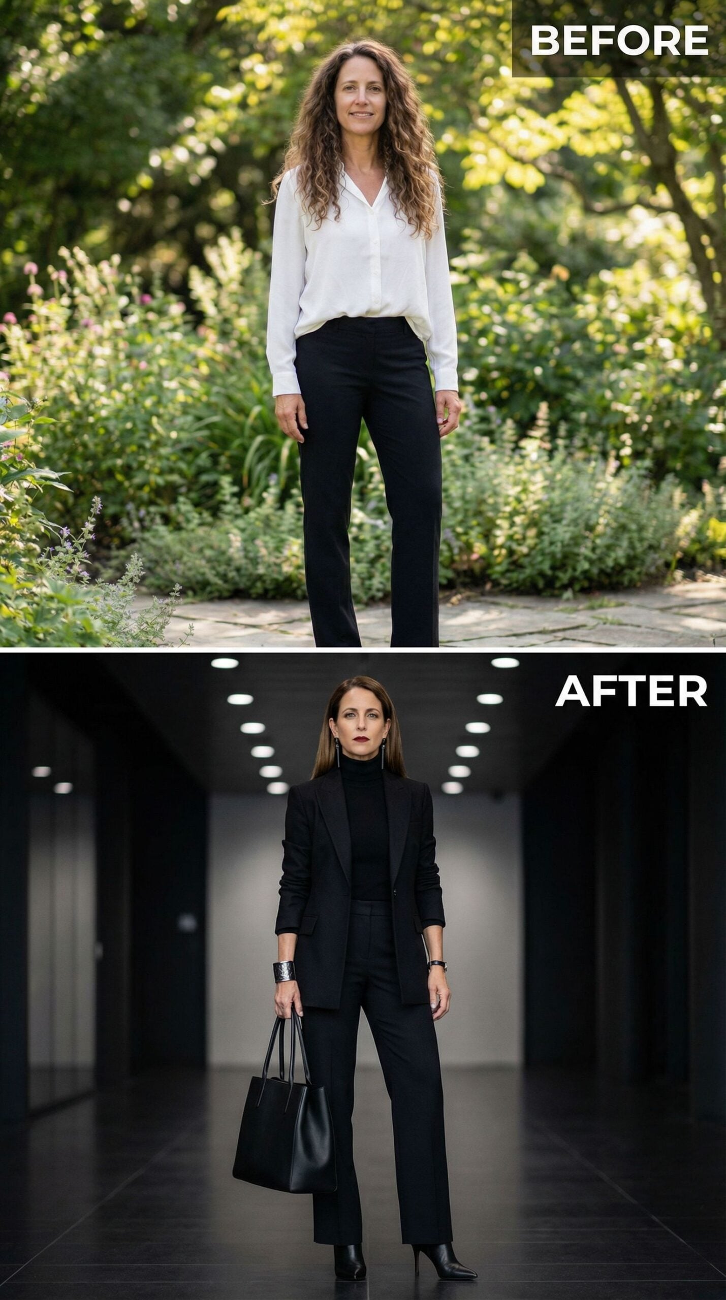 Black Turtleneck and Tailored Blazer Ground the Dark Academia Aesthetic