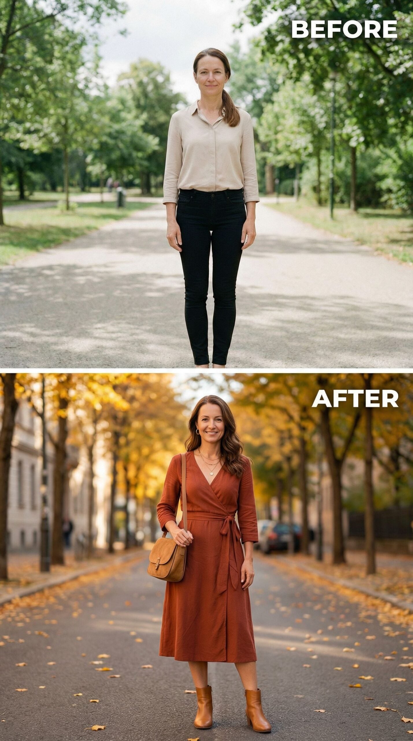 From Blending In to Owning the Block: One Dress Does It