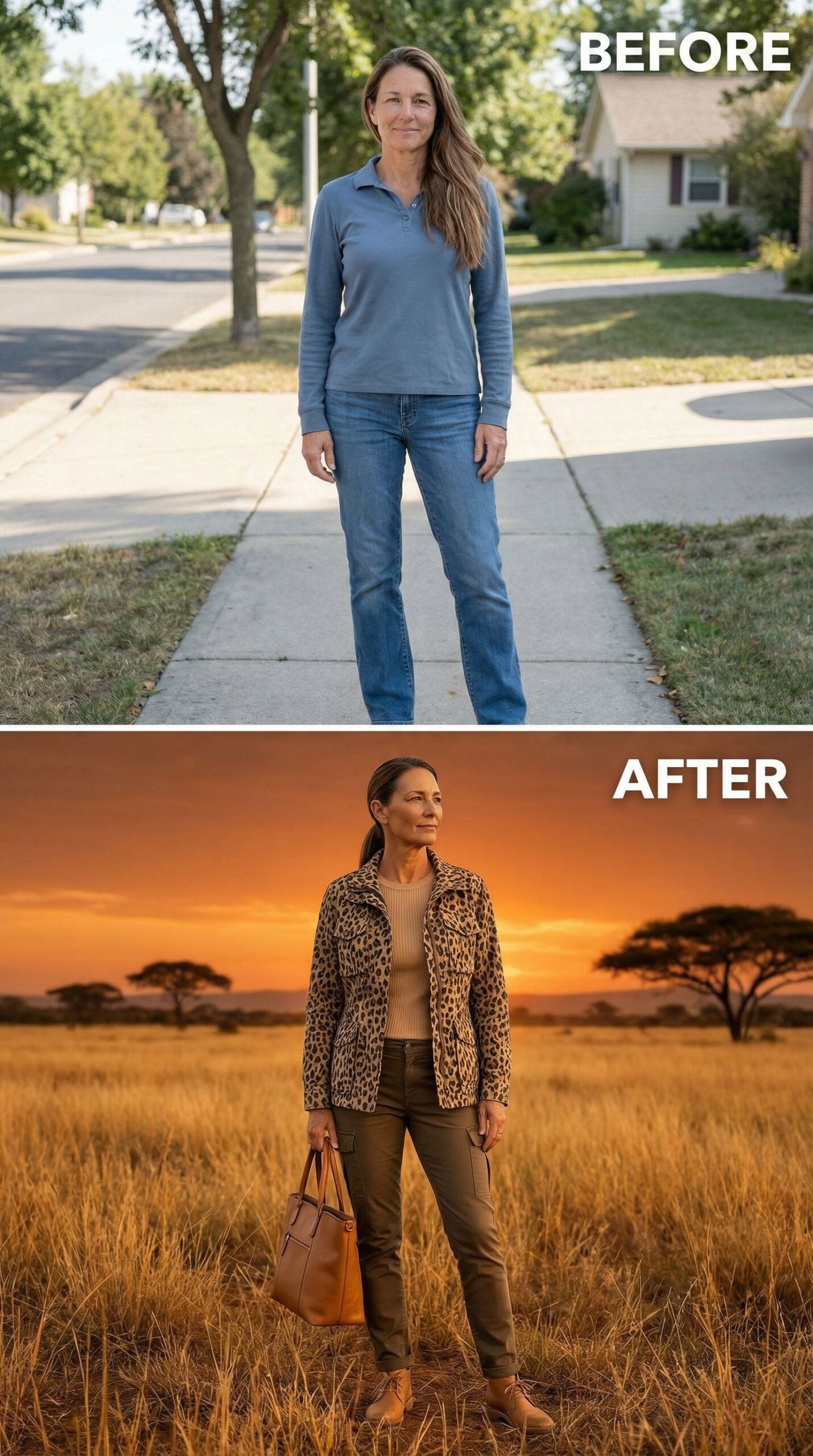 Trading Suburban Sidewalks for Safari Sunsets