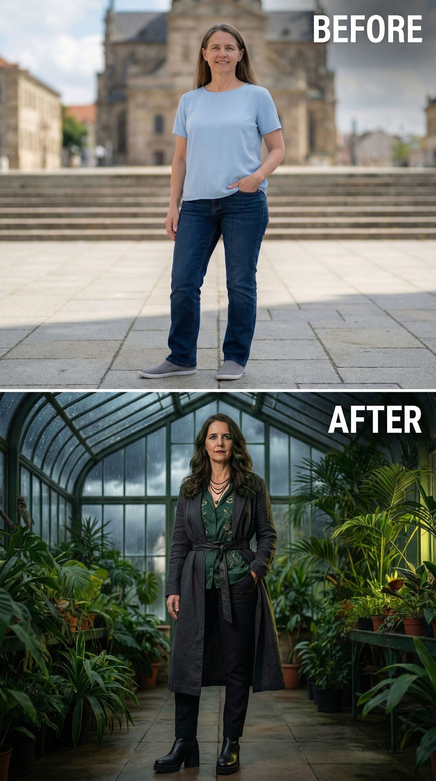 From Outdoor Simplicity to Greenhouse Mystery in Jewel Tones