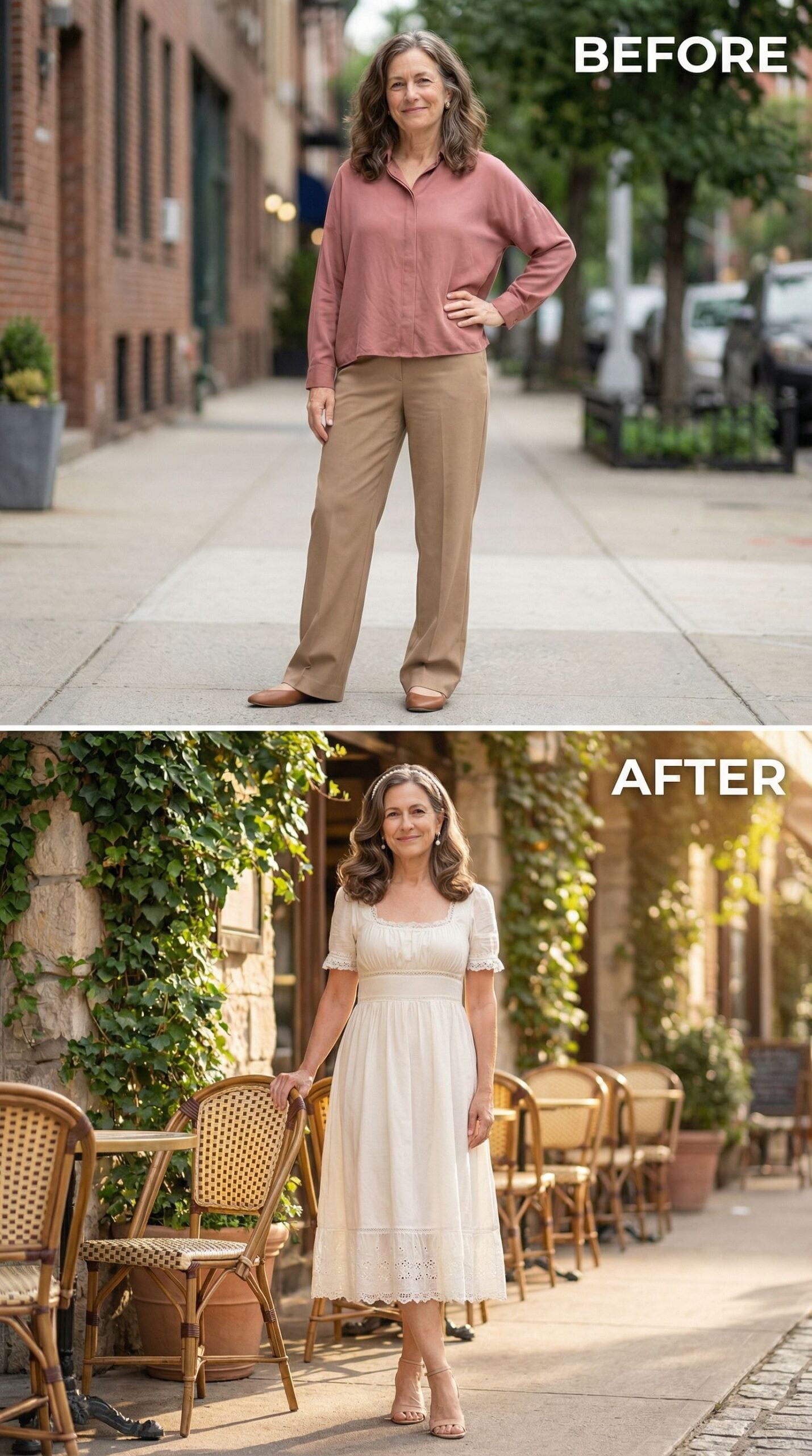 From Sidewalk Basic to Regencycore: One White Dress Does All the Work