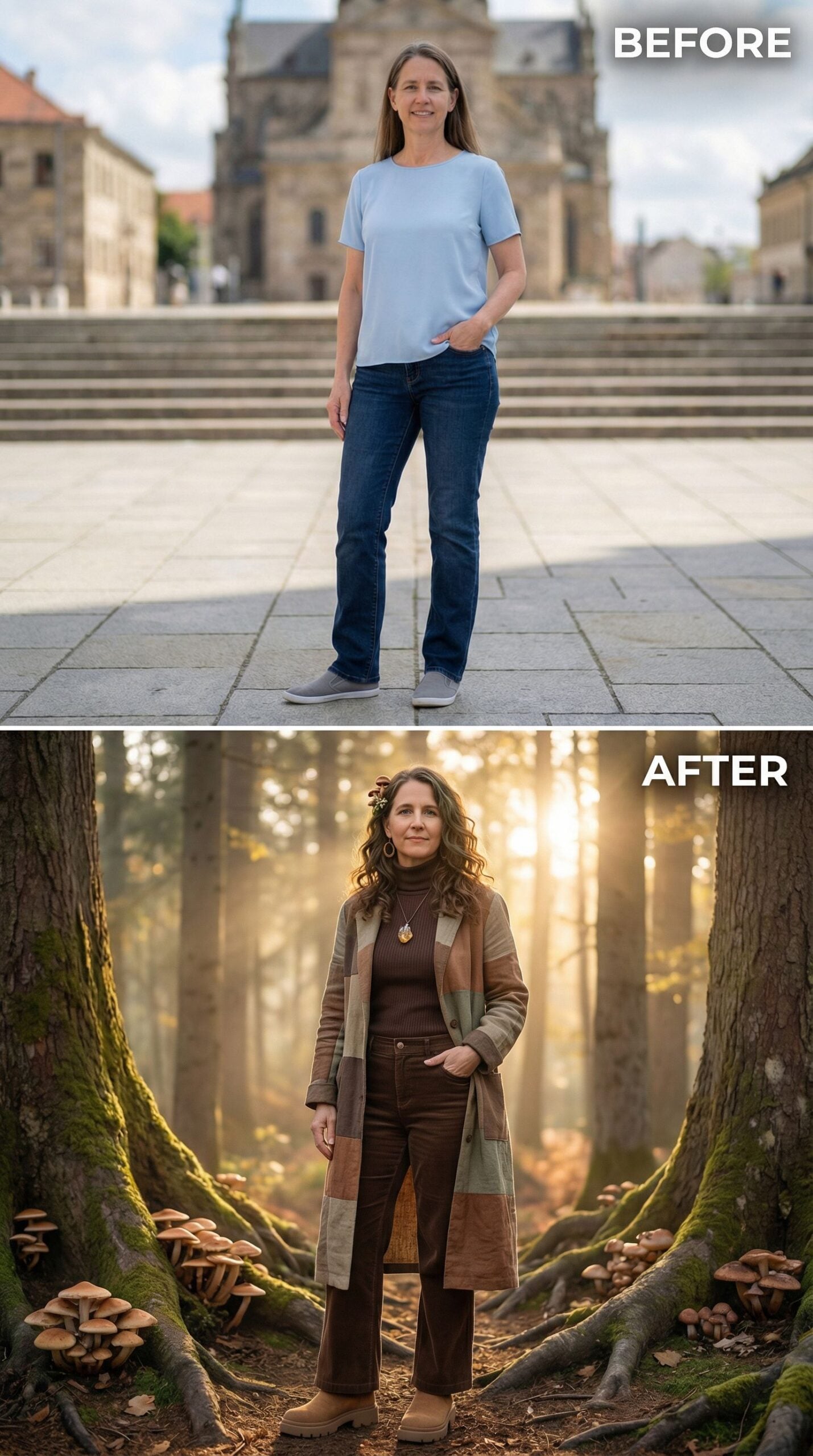 From Urban Courtyard to Enchanted Forest Floor