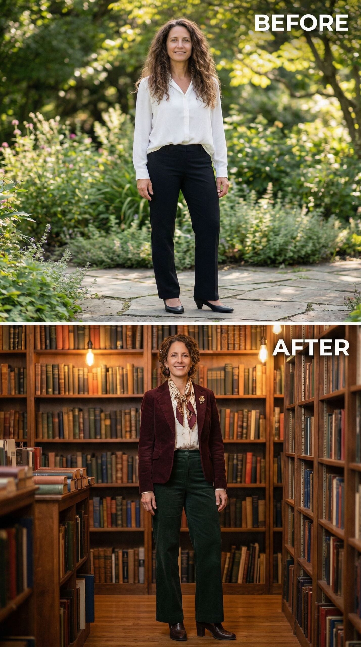 Rich Burgundy Velvet Blazer Commands Every Library Aisle