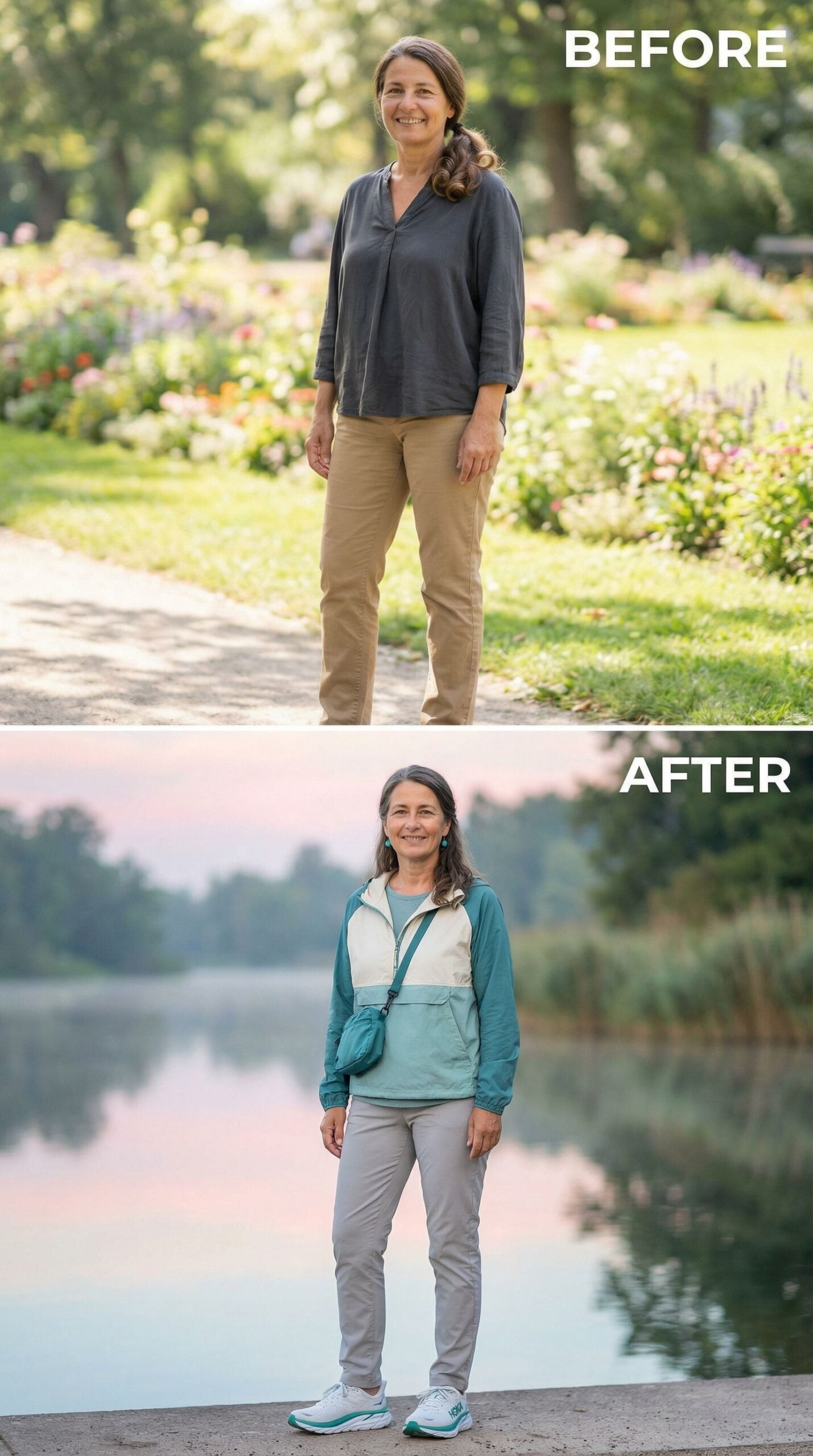 From Garden Stroll to Lakeside at Dawn: Her Gorpcore Era Has Arrived