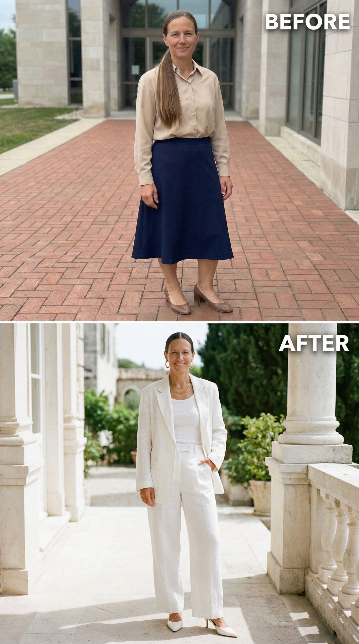 From Forgettable to Polished: One White Suit Does All the Work