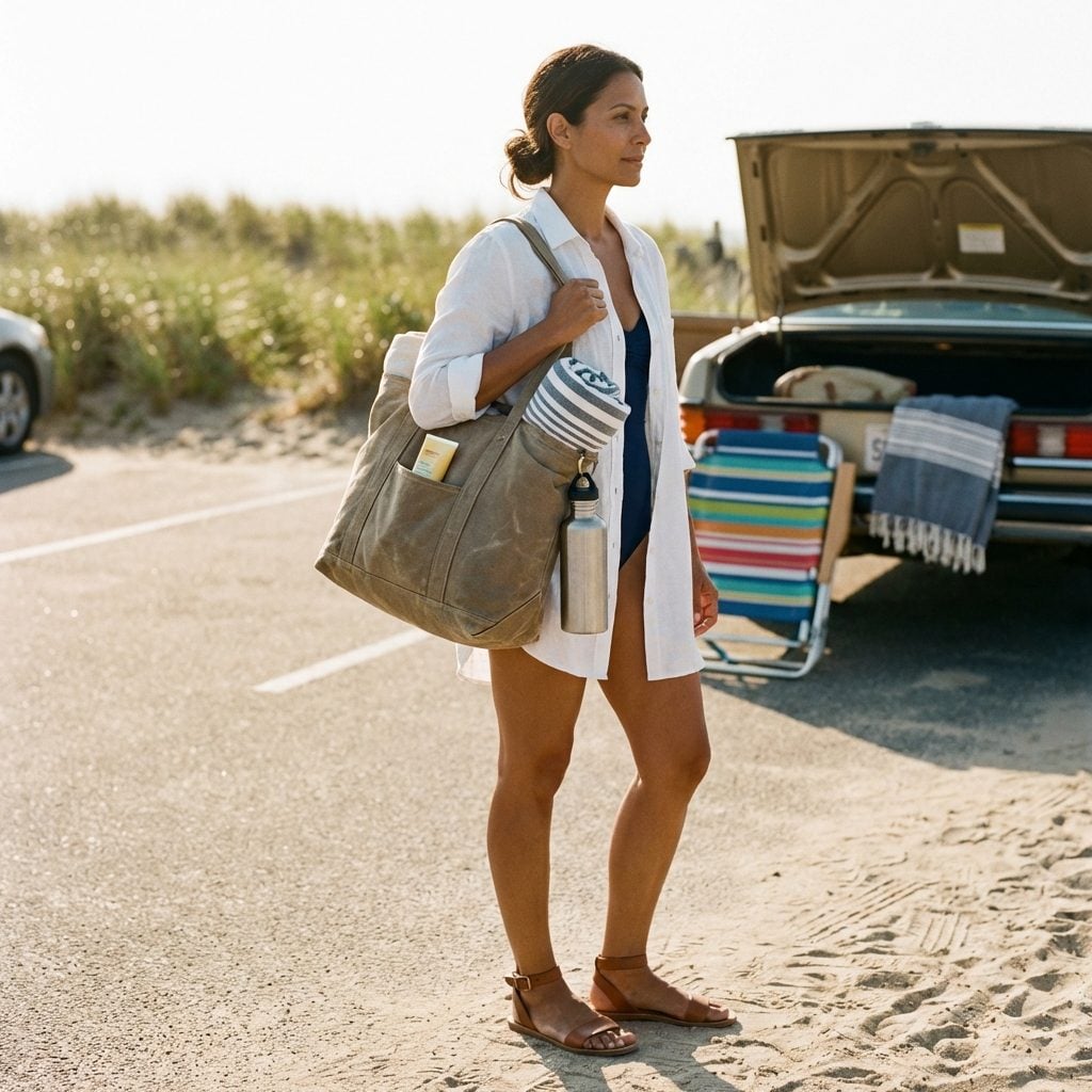 The Enormous Canvas Tote That Could Fit a Small Child
