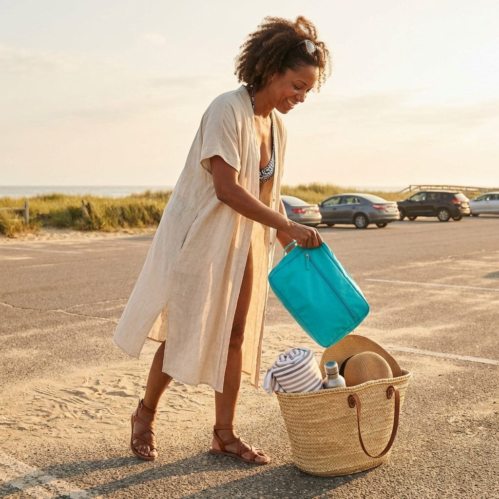 The Separate Bag Just for Wet Swimsuits