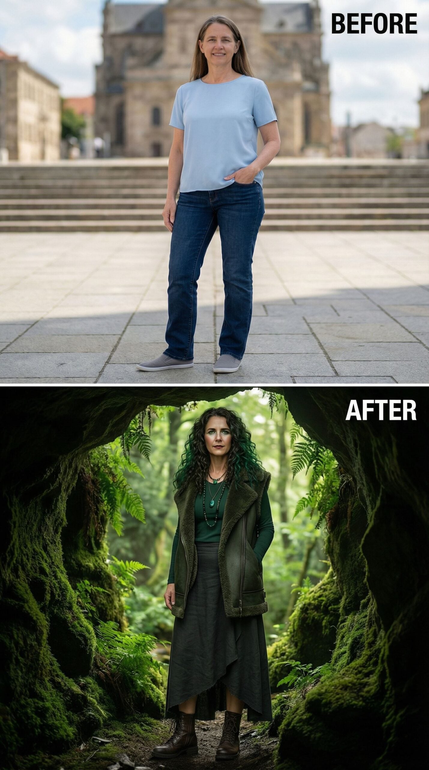 From Casual Daywear to Moss-Draped Forest Enchantress