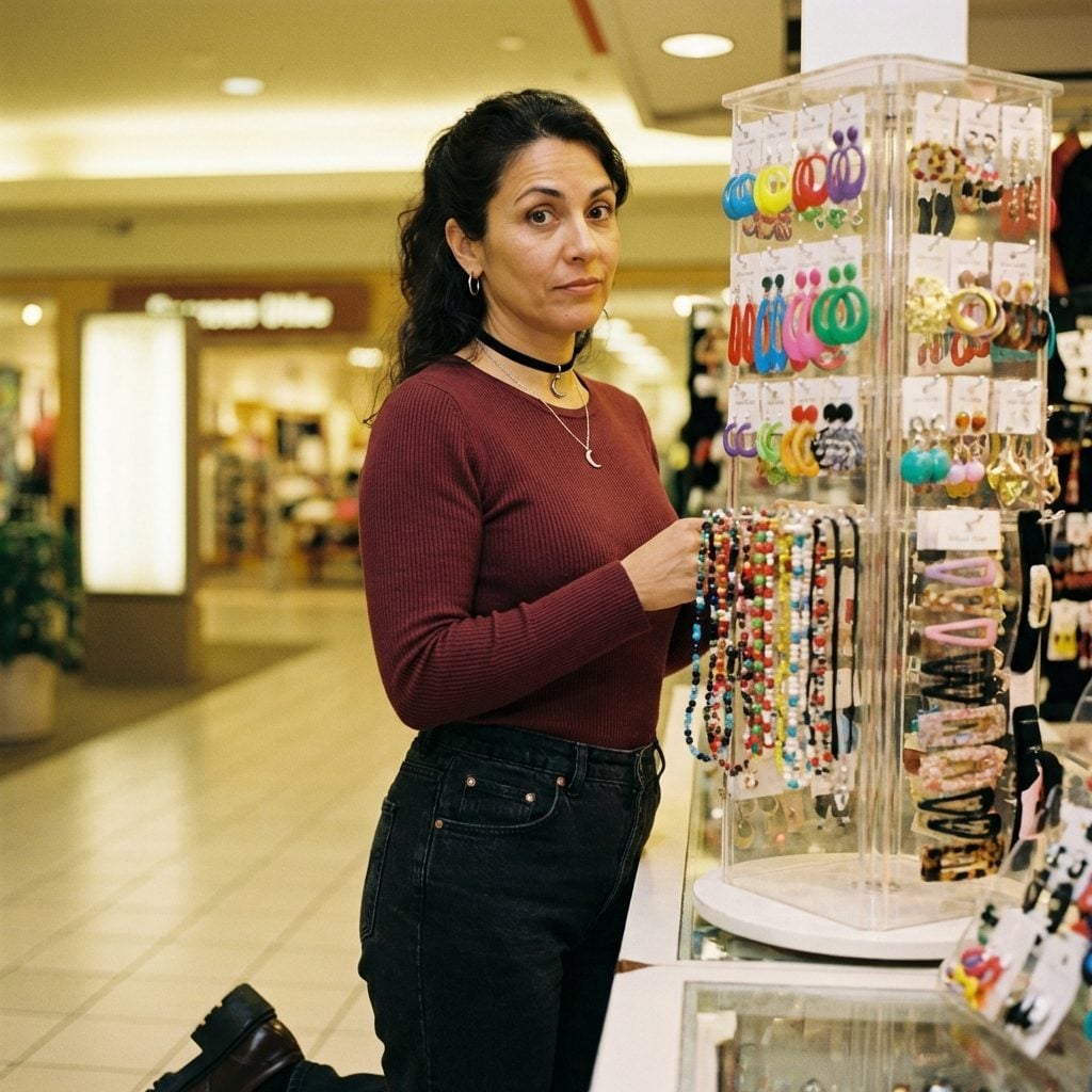 Velvet Chokers: Five for a Dollar at the Mall Kiosk