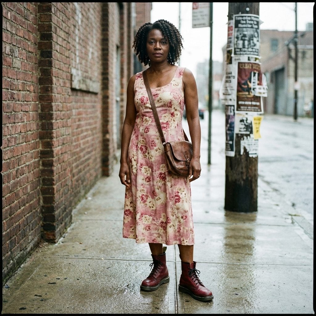 Doc Martens With a Floral Dress (The Contradiction That Was Actually the Point)