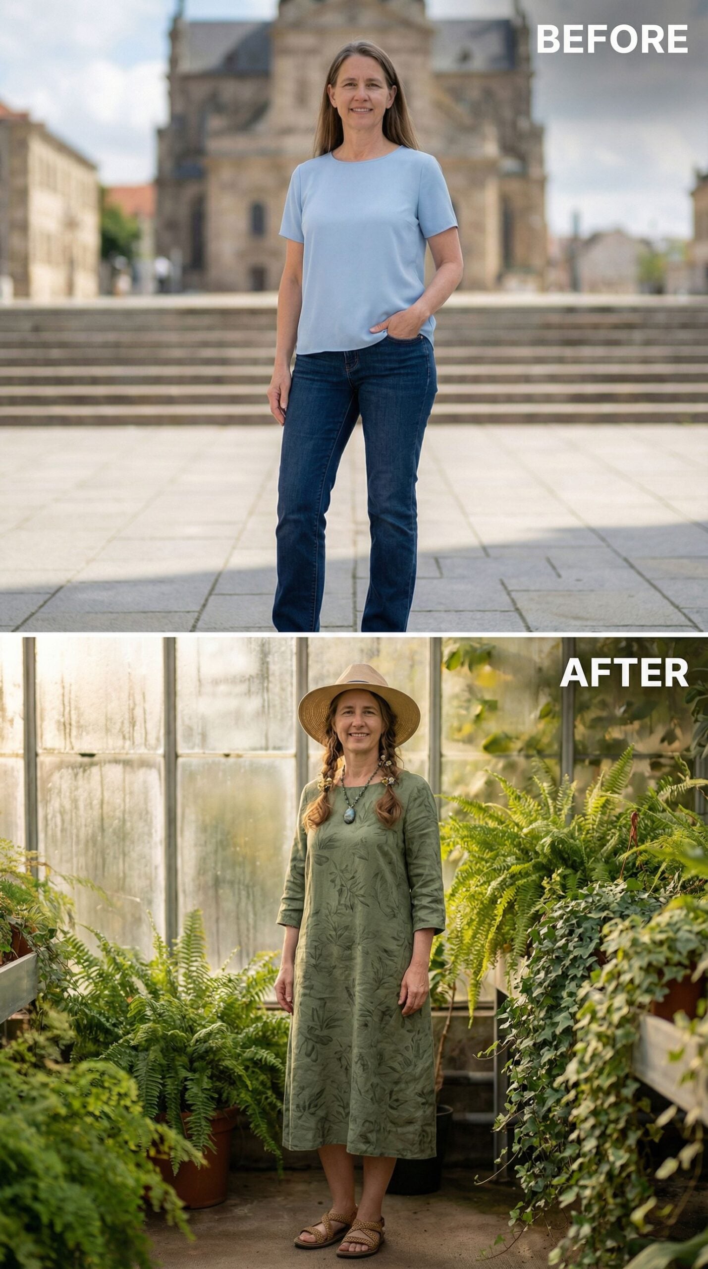 From Urban Casual to Greenhouse Botanist in Full Bloom