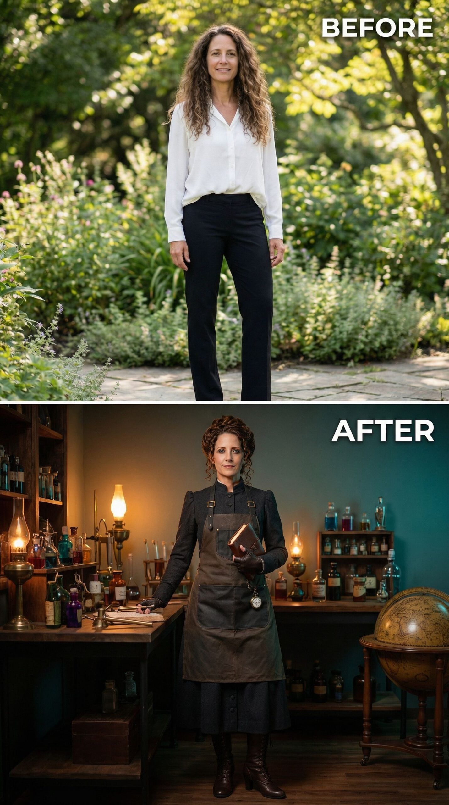 Victorian Apothecary Chic Takes Over the Study